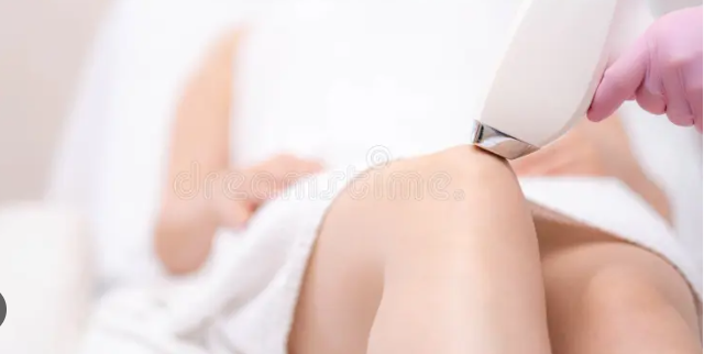 Laser hair removal treatment machine
